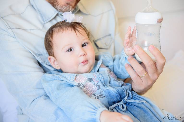 Ensaio acompanhamento trimestral bebê Campinas