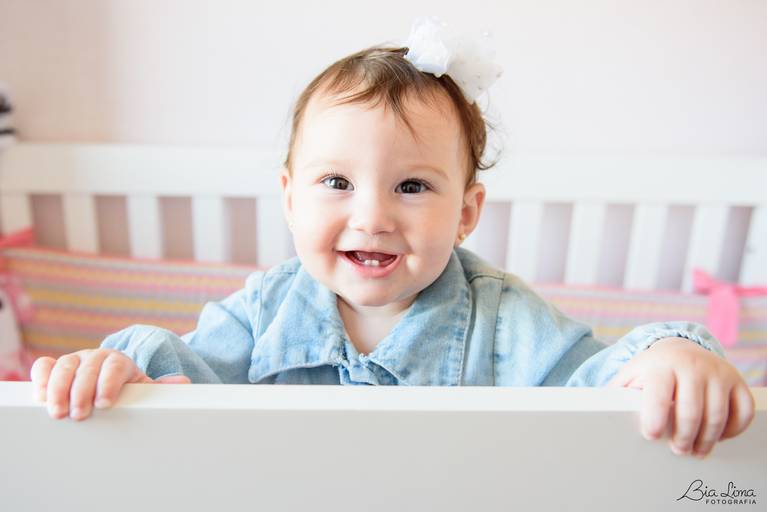 Ensaio acompanhamento trimestral bebê Campinas