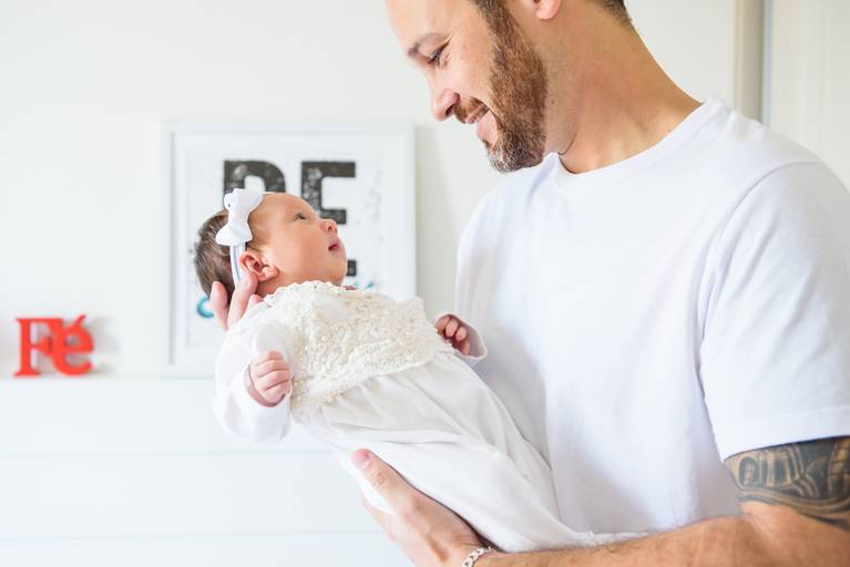 Ensaio acompanhamento trimestral bebê Campinas