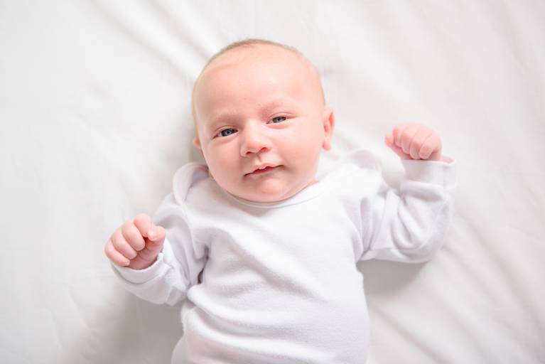 Ensaio acompanhamento trimestral bebê Campinas