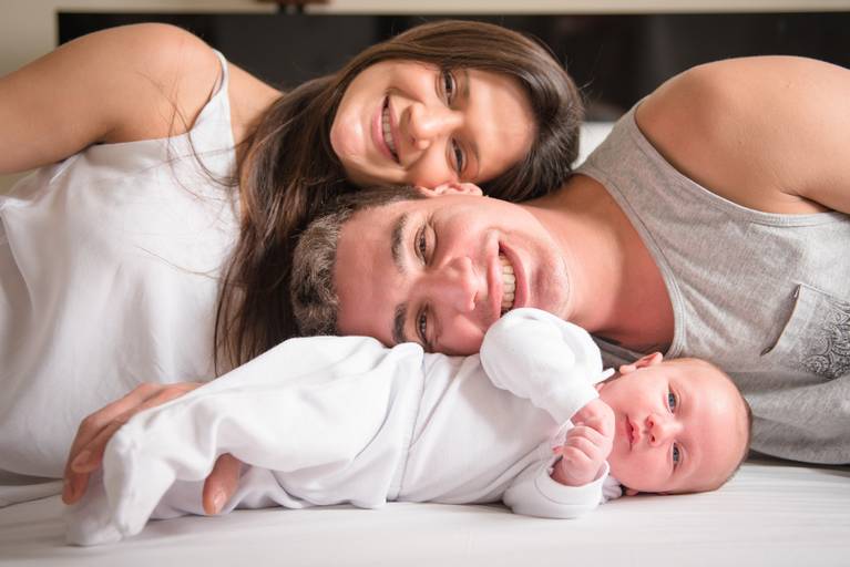 Ensaio acompanhamento trimestral bebê Campinas