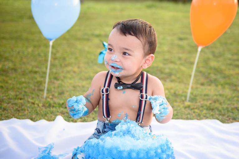 Smash the cake fruit Campinas Bia Lima Fotografia