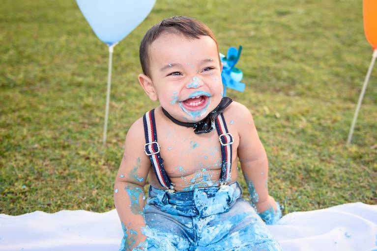 Smash the cake fruit Campinas Bia Lima Fotografia