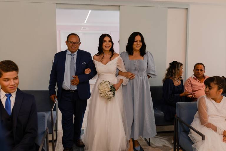 Cobertura Fotográfica de Casamento Civil em Cartório, Caroline & Jeder - Cartório Colorado Brasília