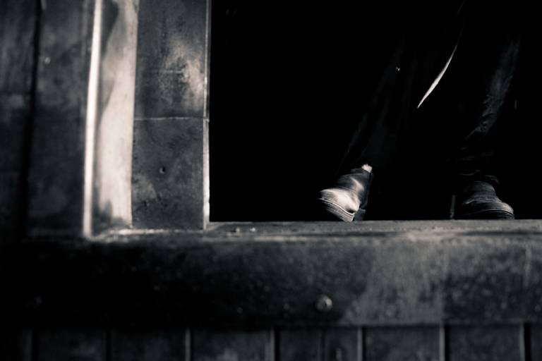 Fotografia autoral sombria de Paranapiacaba em São Paulo 