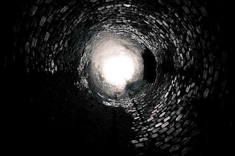 Fotografia autoral sombria de Paranapiacaba em São Paulo 