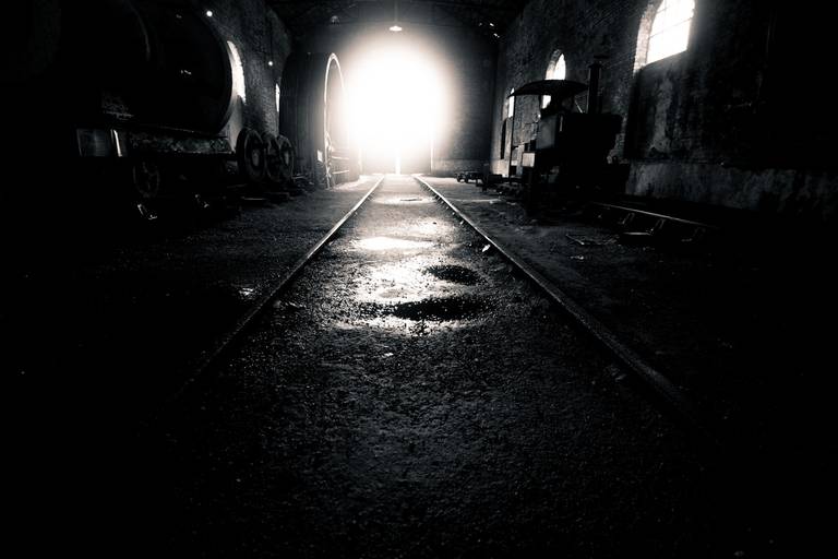 Fotografia autoral sombria de Paranapiacaba em São Paulo 