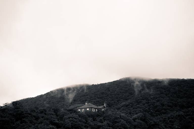 Fotografia autoral sombria de Paranapiacaba em São Paulo 