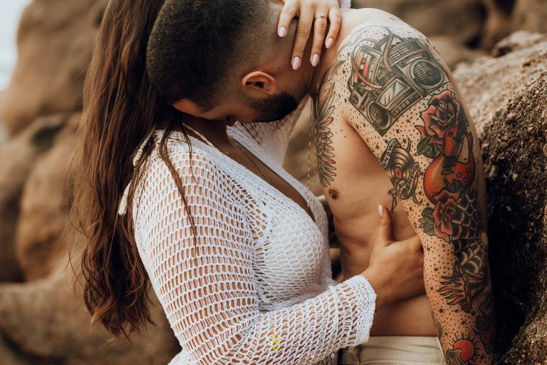 ensaio pré wedding na praia 