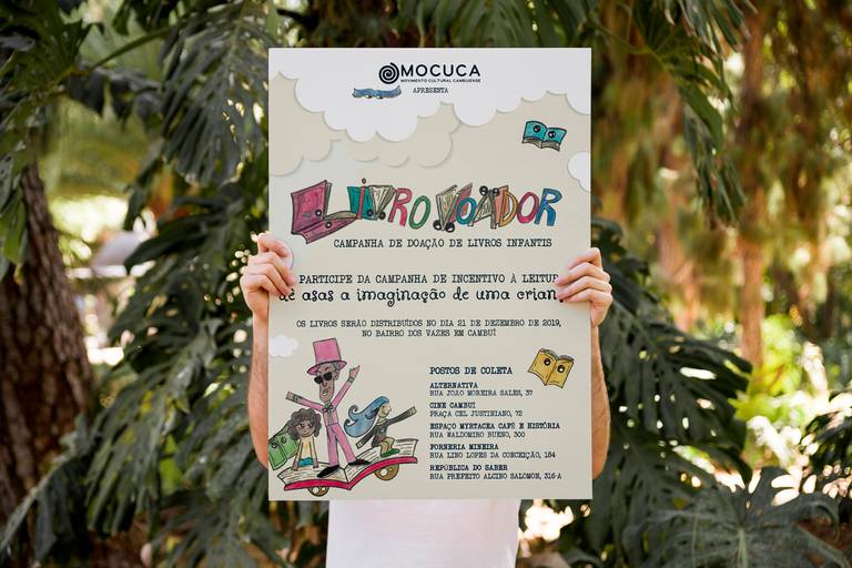 Arte impressa.
Cliente: MOCUCA
Cambuí/MG