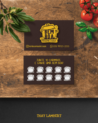 Criação de Cartão Fidelidade
Cliente: Bem Boa