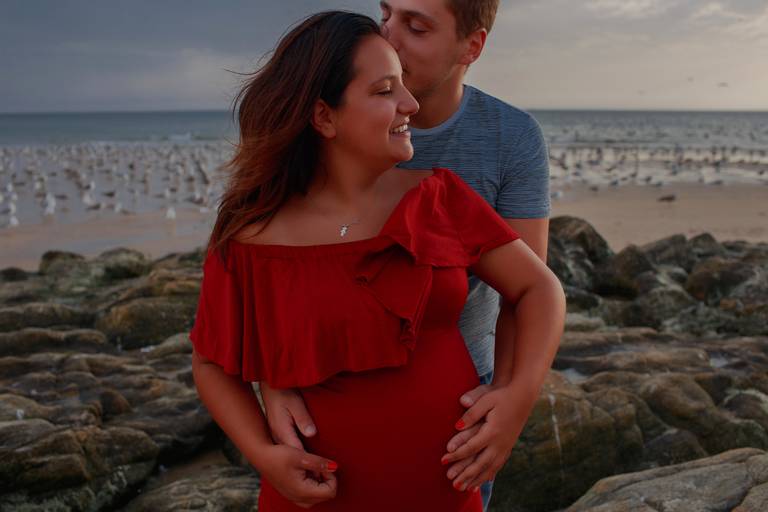 sessão gestante porto praia