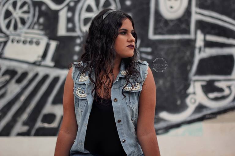 Ensaio feminino em Várzea Paulista Praça CEU