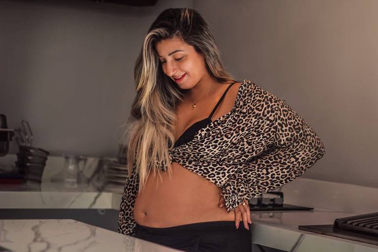 ensaio de gestante em casa botujuru