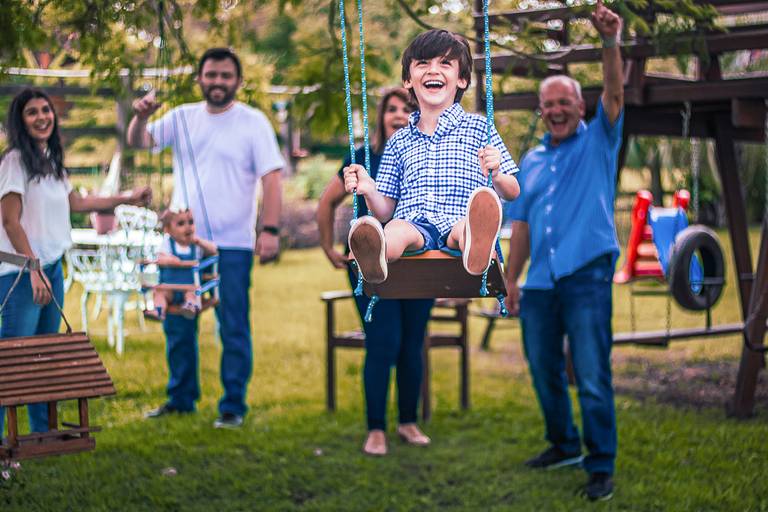 Fotografia de família.