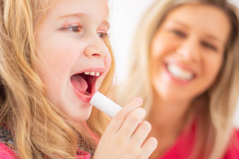 Ensaio entre mãe e filha.