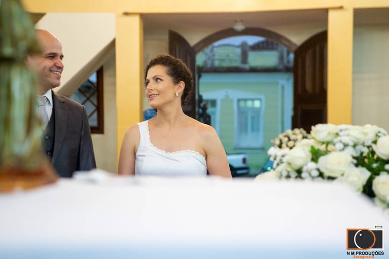 noivos descontraídos