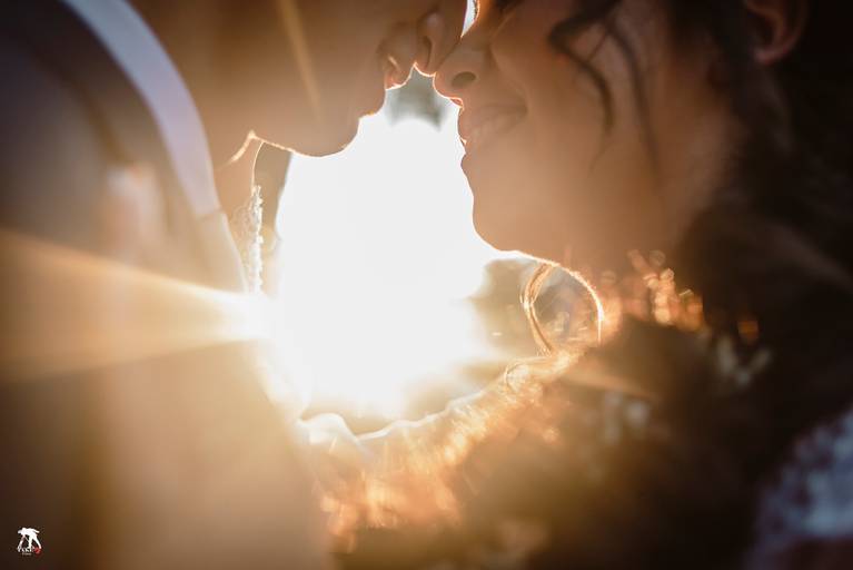 fotógrafo de casamento criativo