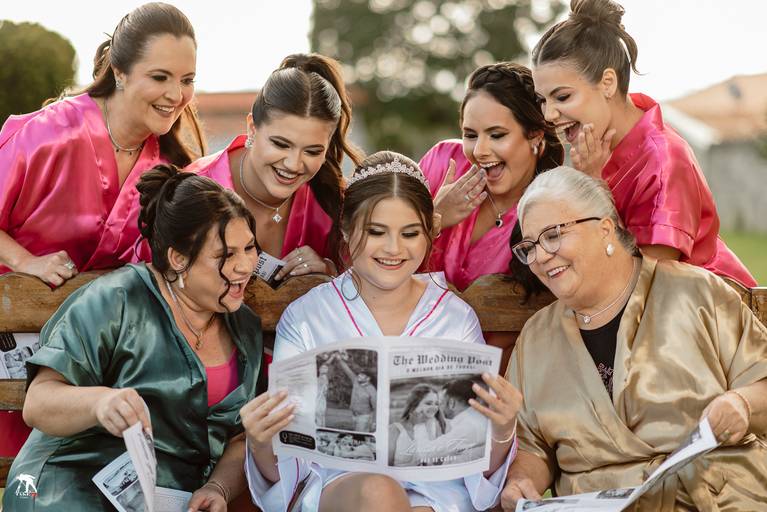 trend da noiva com madrinhas 