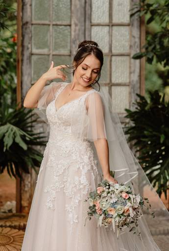 noiva de vestido