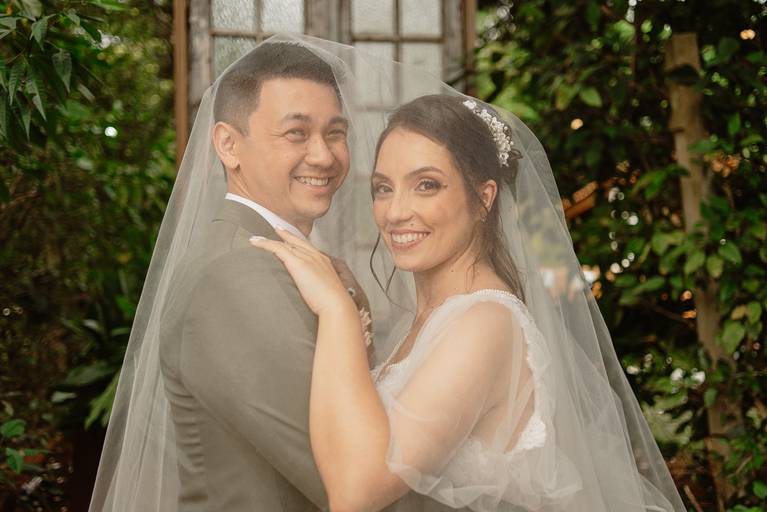 momentos do casal na festa 