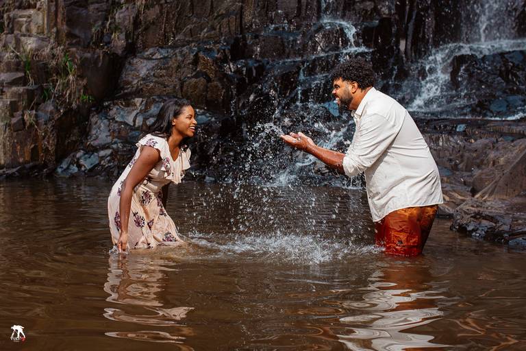 ensaio pre wedding engraçado 