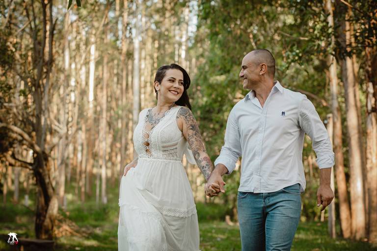 ensaio pre wedding romantico