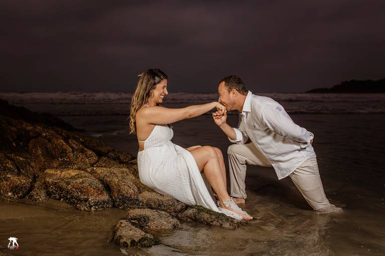 pre wedding na praia 