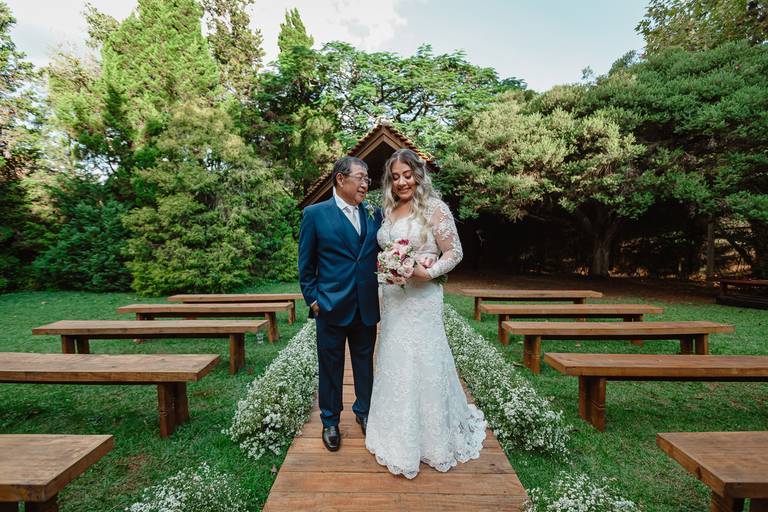 casamento ao ar livre