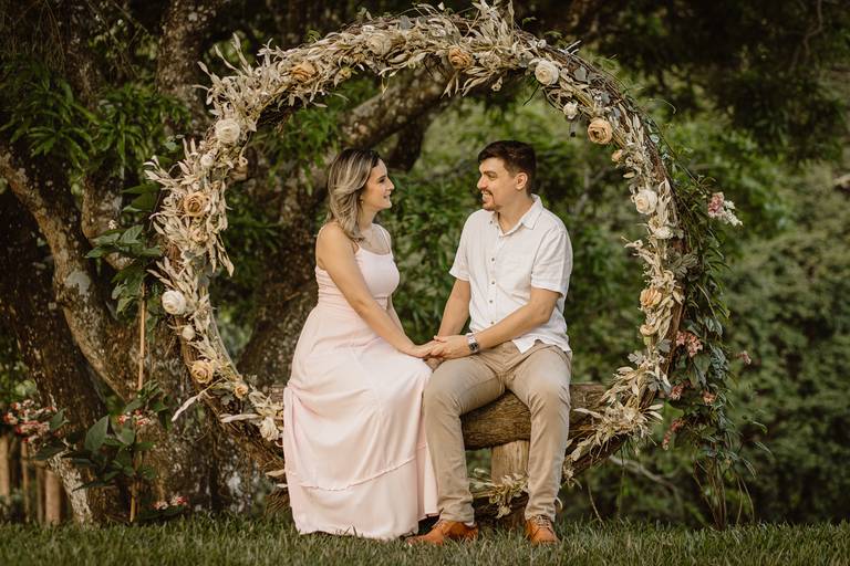 ensaio pre wedding na natureza