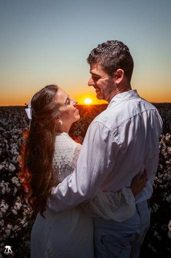 ensaio romantico no por do sol
