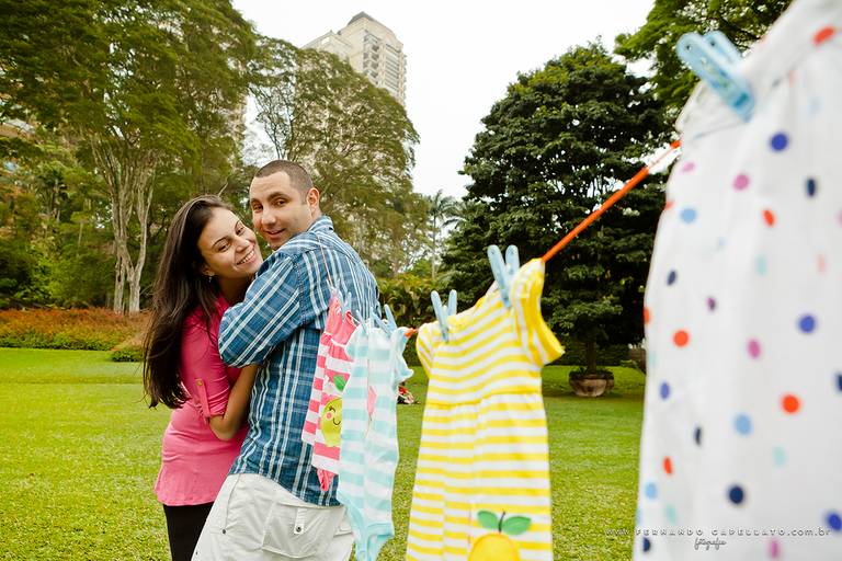 Ensaio de gestante - Parque Burle Marx - SP