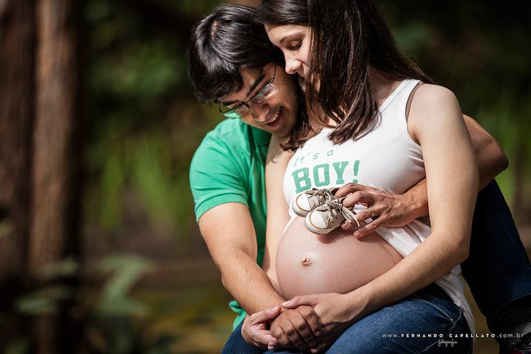 Ensaio de gestante - Parque Vila São Francisco
