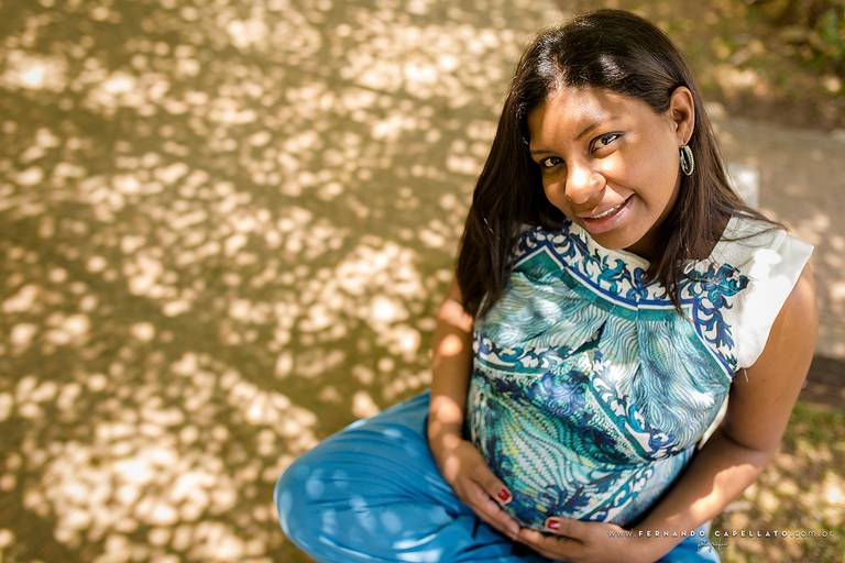 Ensaio de gestante - Parque Vila São Francisco