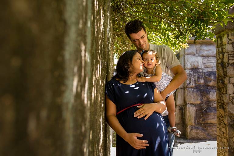 Ensaio de gestante - Jardim Botânico de São Paulo
