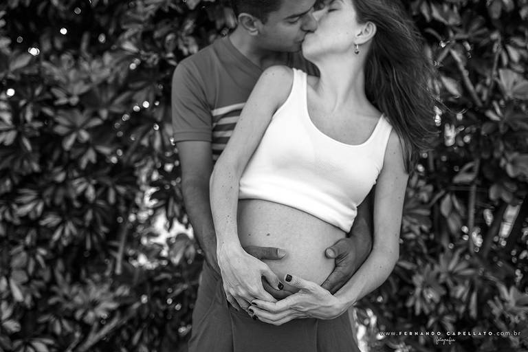 Ensaio de Gestante externo no campo - Quadra Tatuí