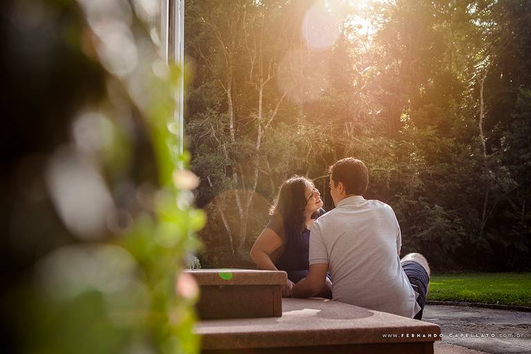 Ensaio de gestante - Jardim Botânico de São Paulo