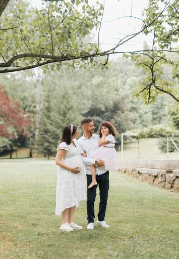 Sessão fotográfica grávida Parque cidade Penafiel