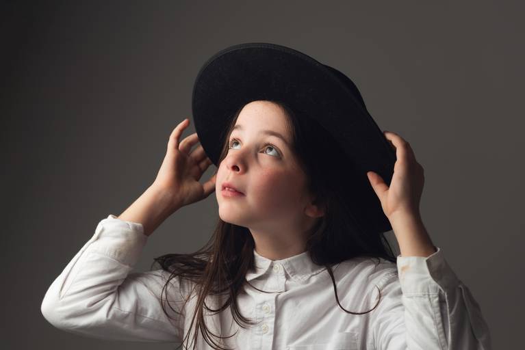 Sessão fotográfica editorial criança
