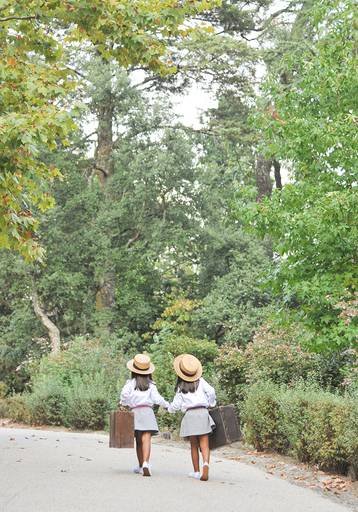 Sessão de irmãs Gémeas Sameiro 