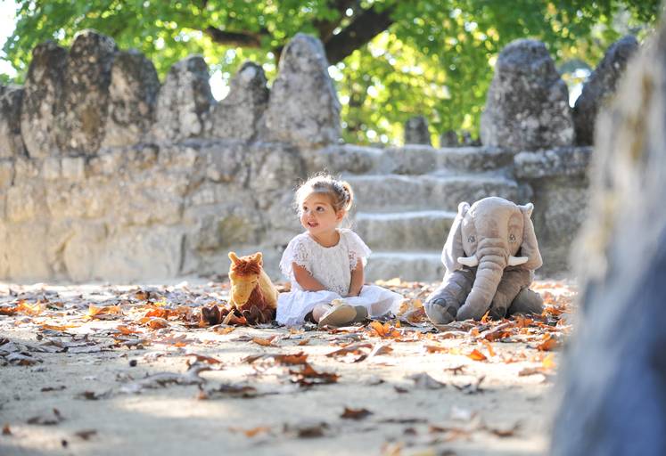 Sessão criança menina jardim do sameiro penafiel Porto