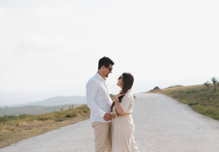 Sessão namorados na serra da freita
