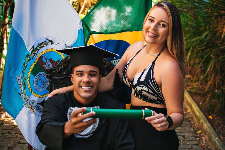 Ensaio de formatura em Cabo Frio