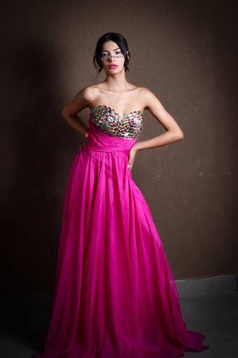 Modelos nos Vestidos de Festas do SP Moda Noivas e Festas @spmodanoivasefestas