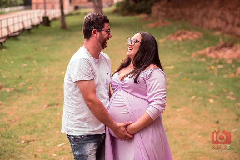 Ensaio de gestante ao ar livre em Piracicaba | Studio16 Fotografia