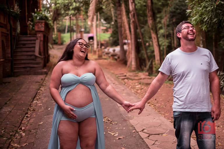 Ensaio de gestante ao ar livre em Piracicaba | Studio16 Fotografia