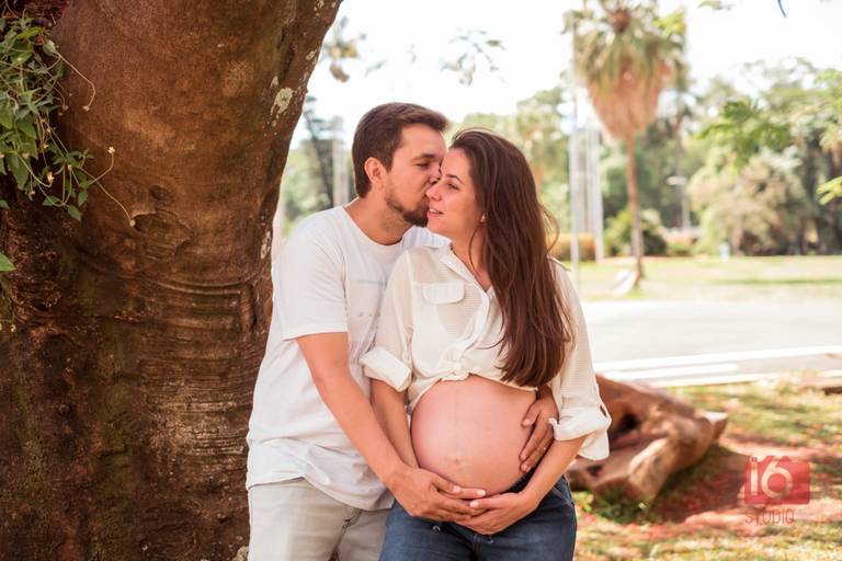 Ensaio de gestante ao ar livre em Piracicaba | Studio16 Fotografia