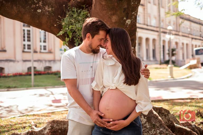 Ensaio de gestante ao ar livre em Piracicaba | Studio16 Fotografia