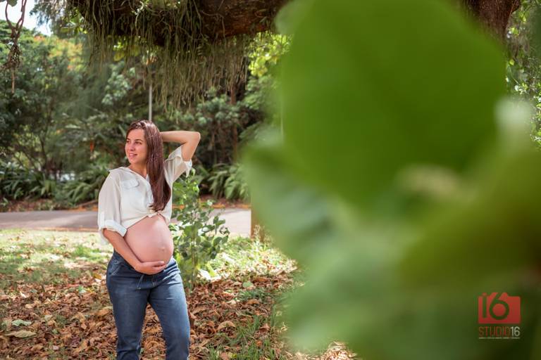 Ensaio de gestante ao ar livre em Piracicaba | Studio16 Fotografia