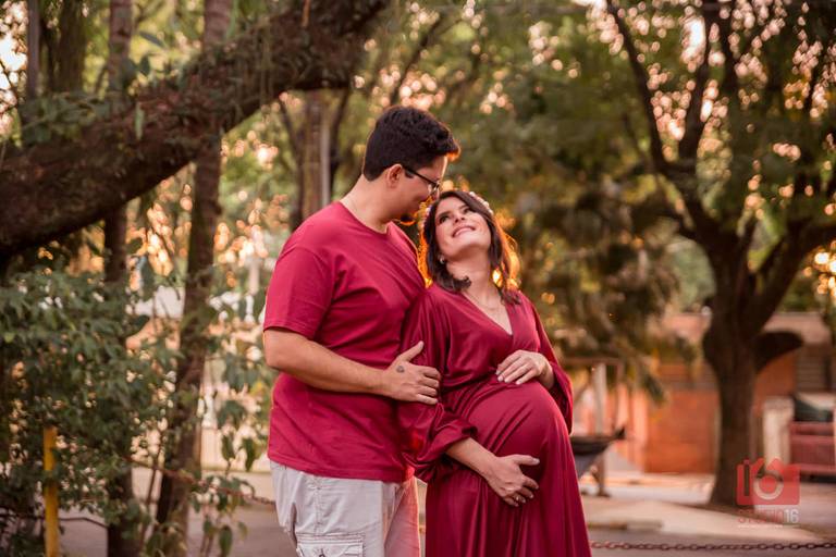 Ensaio de gestante ao ar livre em Piracicaba | Studio16 Fotografia